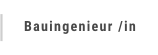 Bauingenieur /in